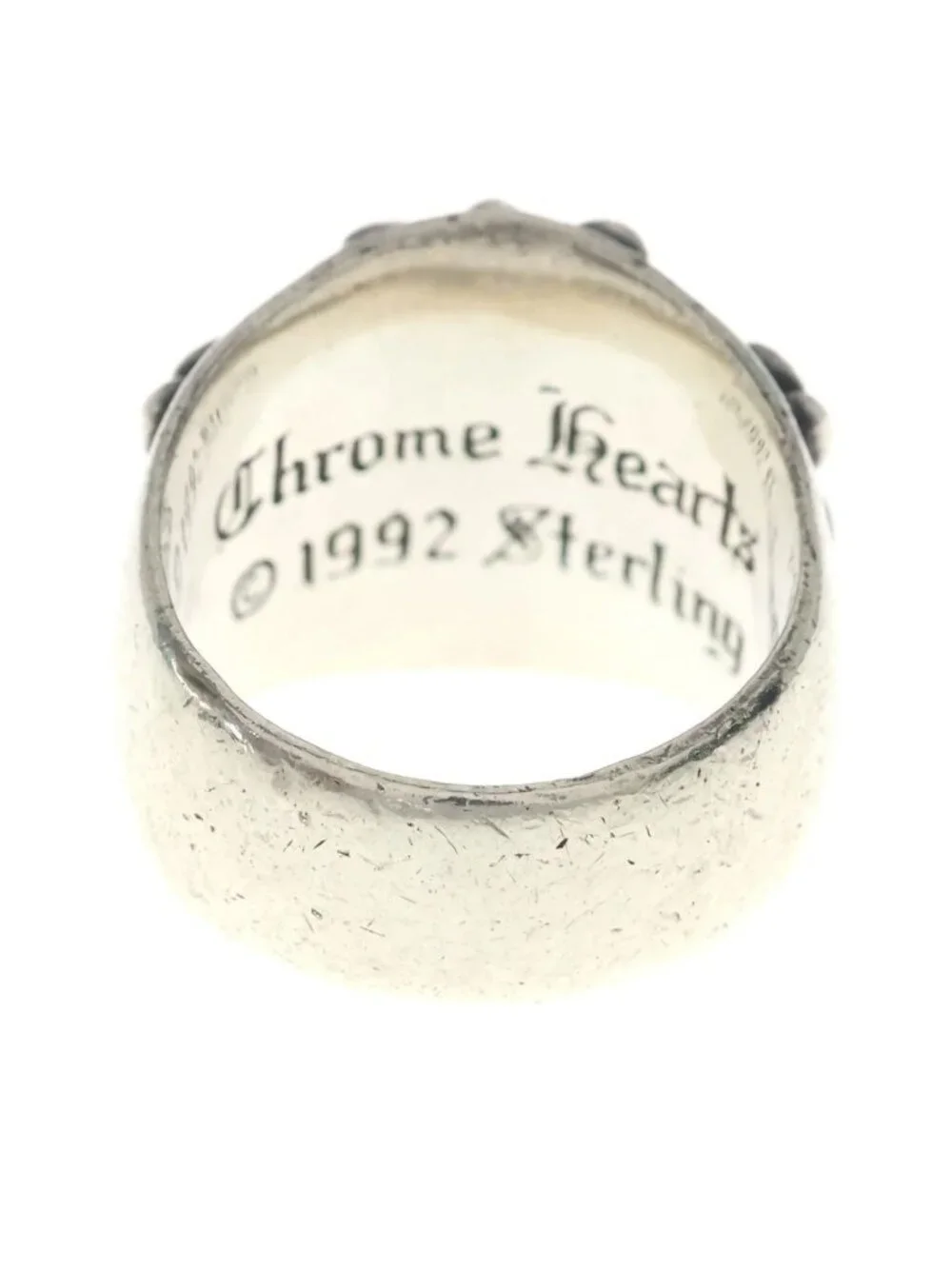 Chrome Hearts Keeper Ring Silver